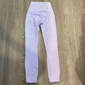 LULULEMON LEGGINGS Size 2, lilac purple